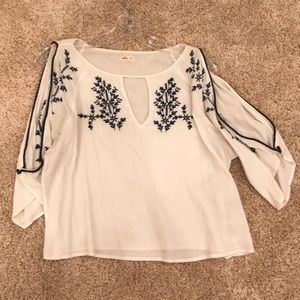 Hollister Off-Shoulder Shirt